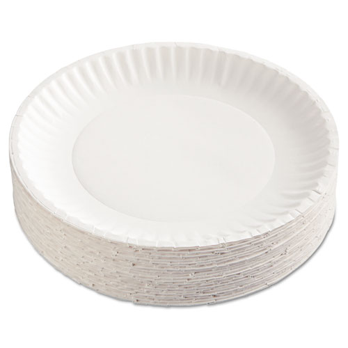 9 inch Paper Plates Heavy caoted 100pc